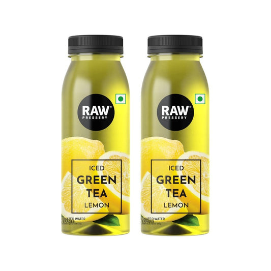 Raw Pressery Iced Green Tea (Lemon) - Pack of 2 : 2 x 250 ml