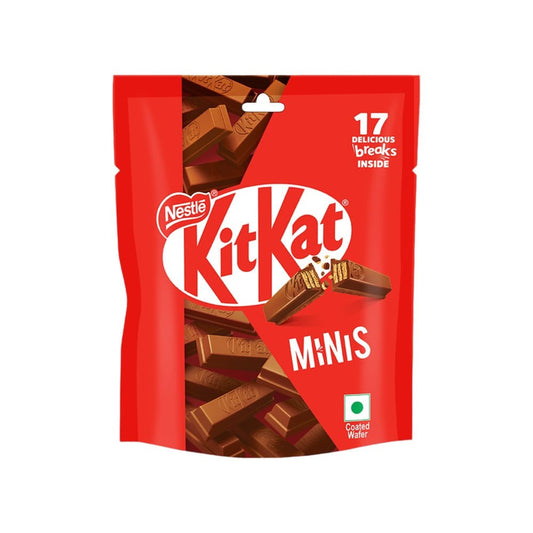 Nestle KitKat Minis Coated Wafer Chocolate Pack : 125.8 g