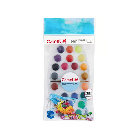 Camel Water Color Cake (24 Shades)