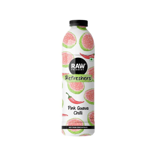 Raw Pressery Refreshers Pink Guava Chilli Juice : 750 ml