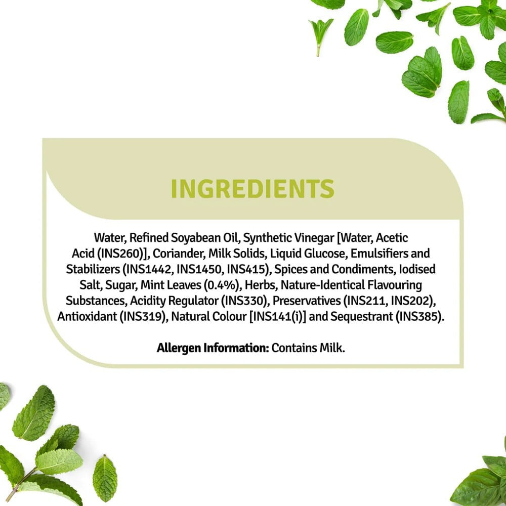 Veeba Mint Flavoured Mayonnaise : 300 g