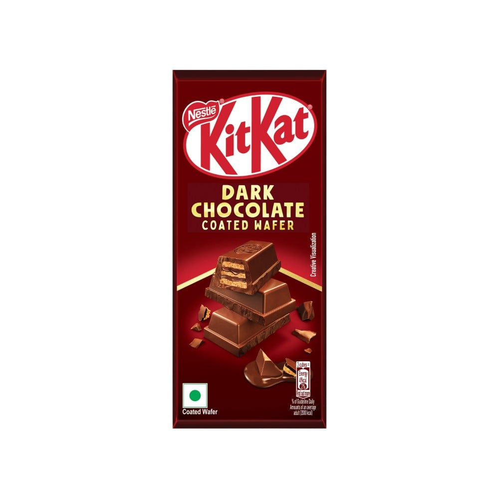 Nestle KitKat Dark Coated Wafer Chocolate : 50 g