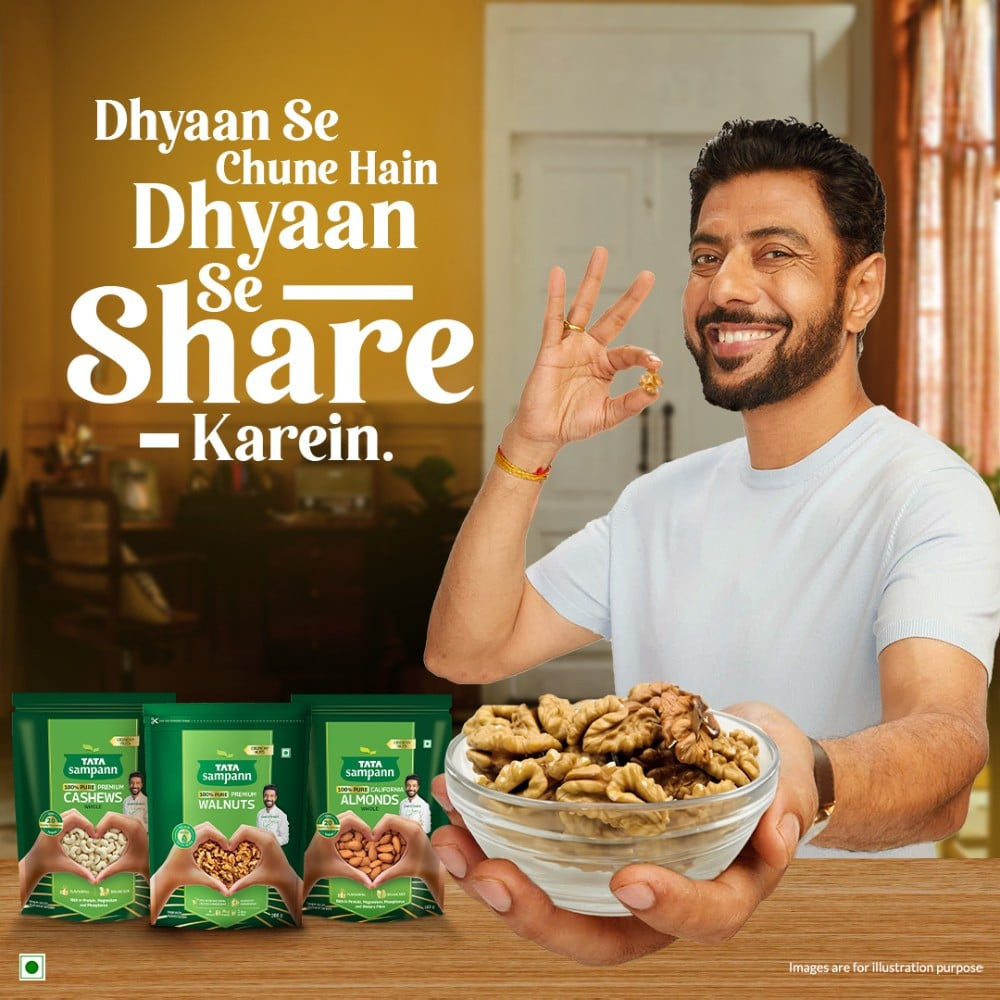 Tata Sampann 100% Pure Premium Walnuts : 200 g