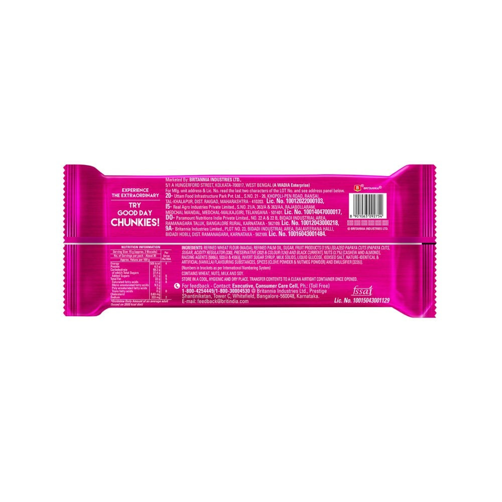 Britannia Good Day Fruit & Nut Cookies : 450 g