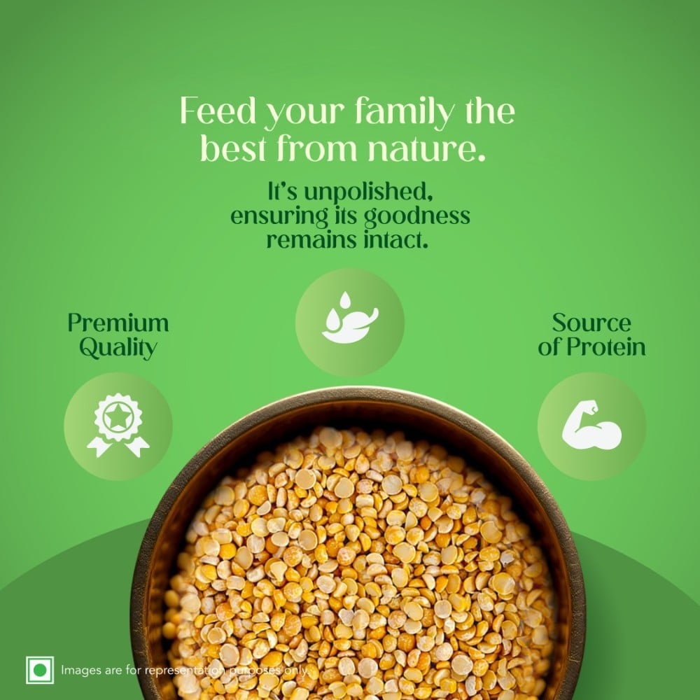 Tata Sampann Unpolished Toor Dal/Toor Dal : 5 kg