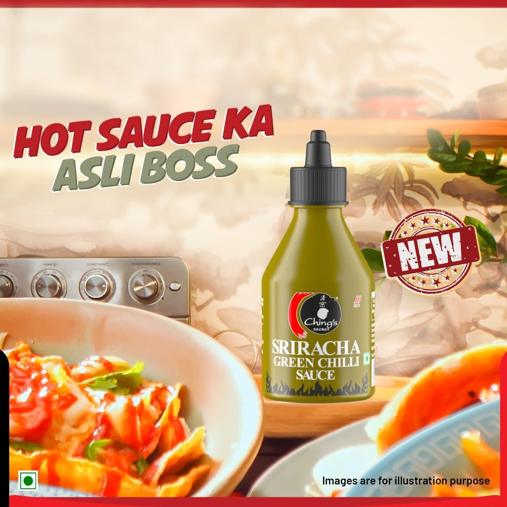 Ching's Secret Sriracha Green Chilli Sauce : 225 g