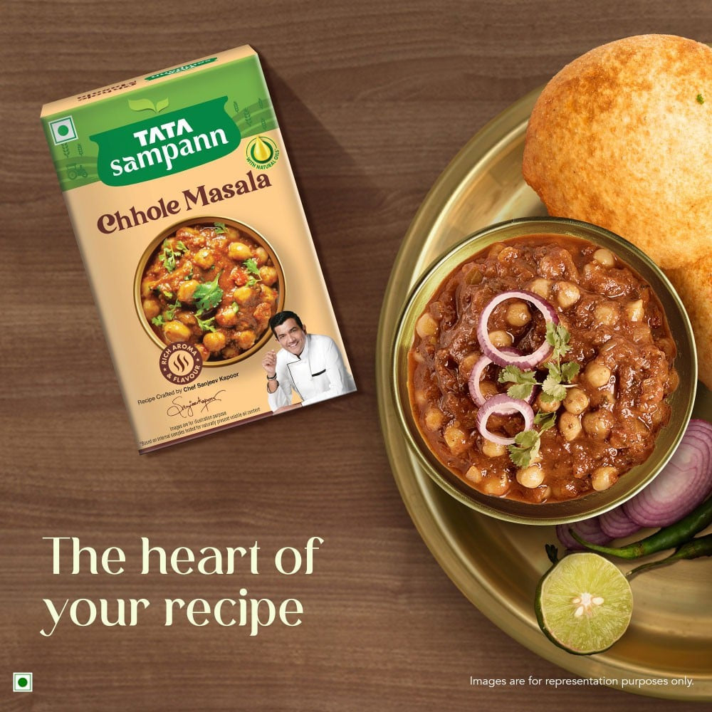 Tata Sampann Chole Masala with Natural Oils : 100 g