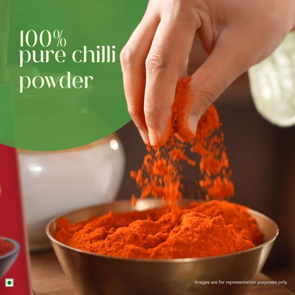 Tata Sampann Kashmiri Red Chilli Powder with Natural Oils : 100 g