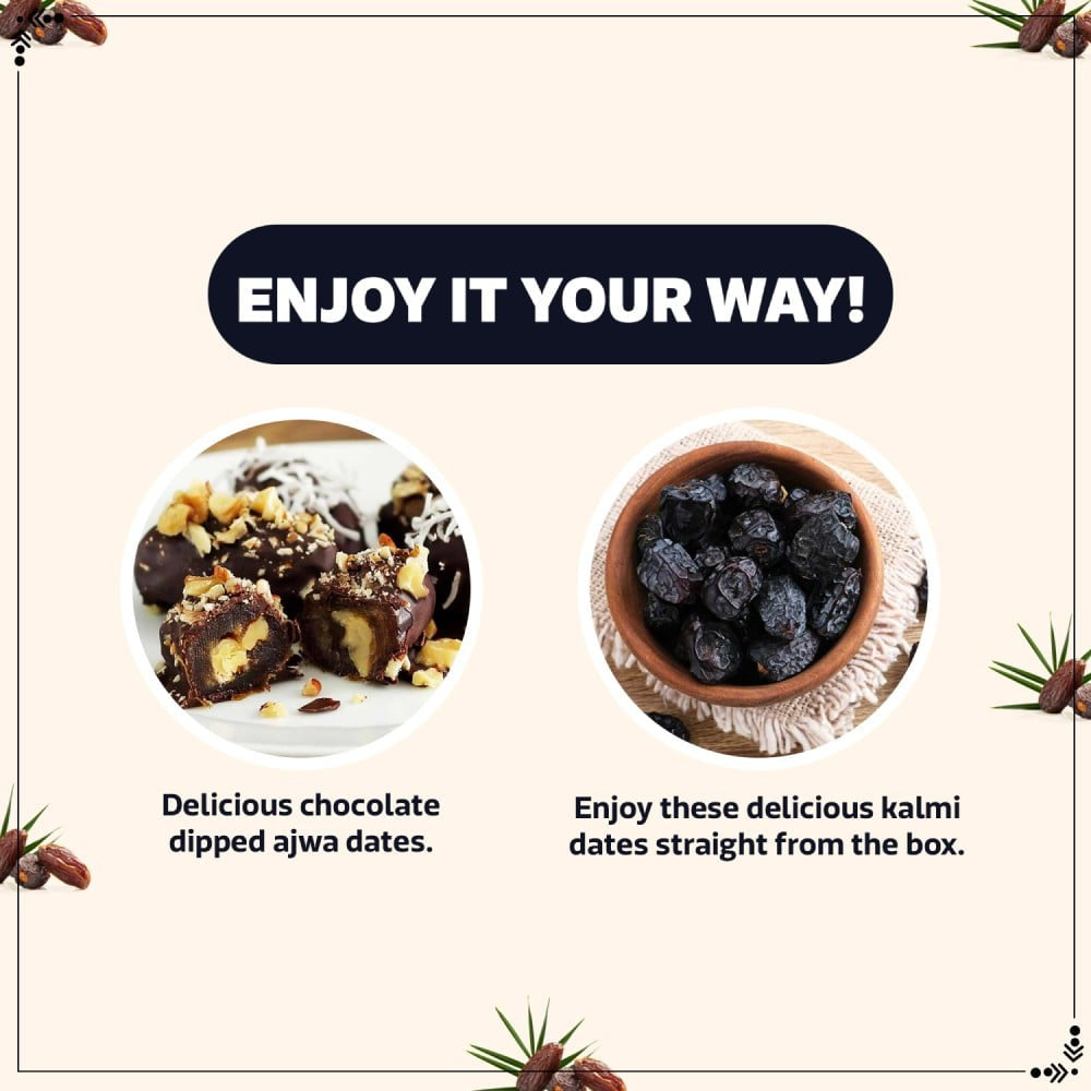 Wonderland Foods Ajwa Dates (Khajur) : 200 g