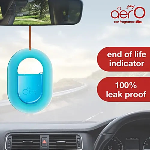 Godrej Aer O Car Air Freshener - Cool Aqua, 7.5 g