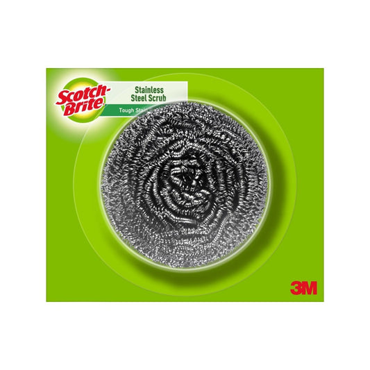 Scotch Brite Stainless Steel Scrubber Ball : 1 piece