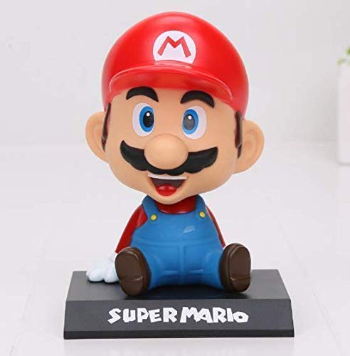 Super Mario Red Bobblehead with Mobile Holder