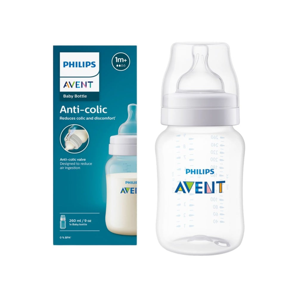 Philips Avent Anti - Colic Feeding Bottle 1+ Month : 1 piece