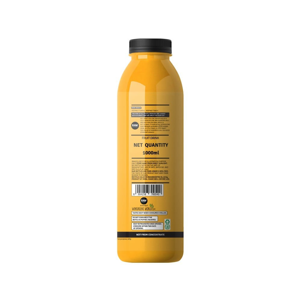 Raw Pressery Alphonso Mango Mango Drink : 1 ltr