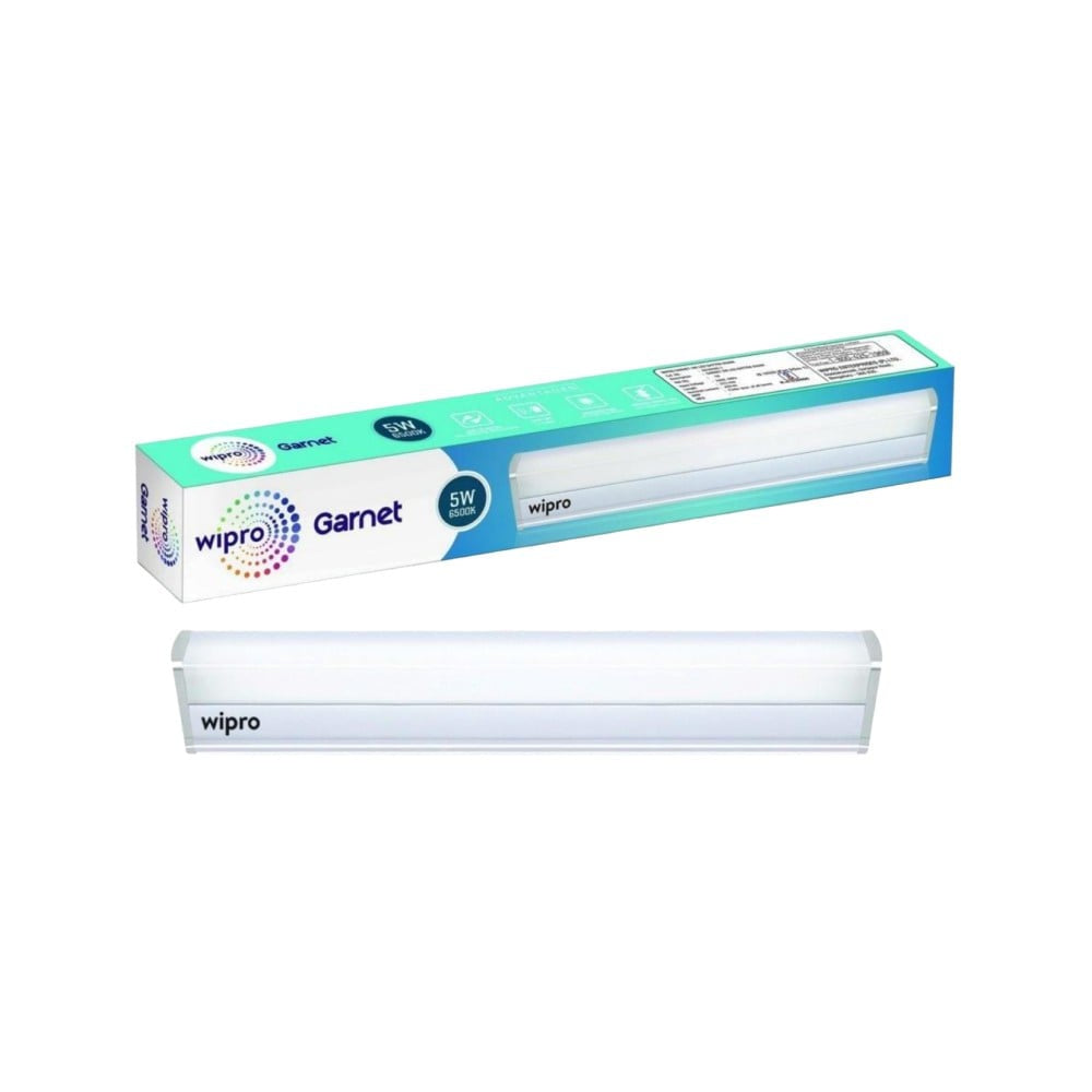 Wipro Garnet 5W LED Batten Light (Cool Day White) : 1 unit