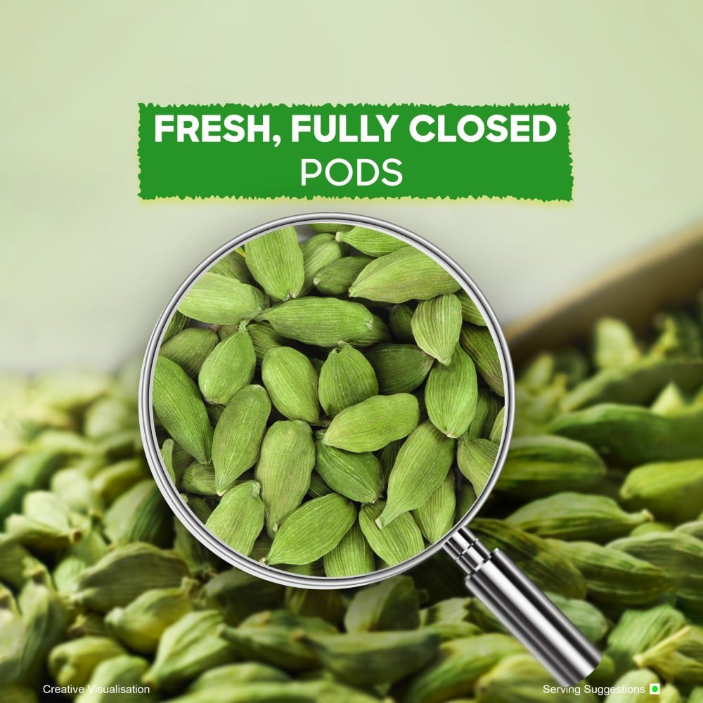 Aashirvaad Green Cardamom Whole : 50 g