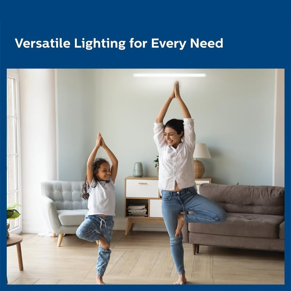 Philips Lighting 3-in-1 20W Multi Purpose Batten (Cool Daylight, Warm white, Natural white) : 1 unit