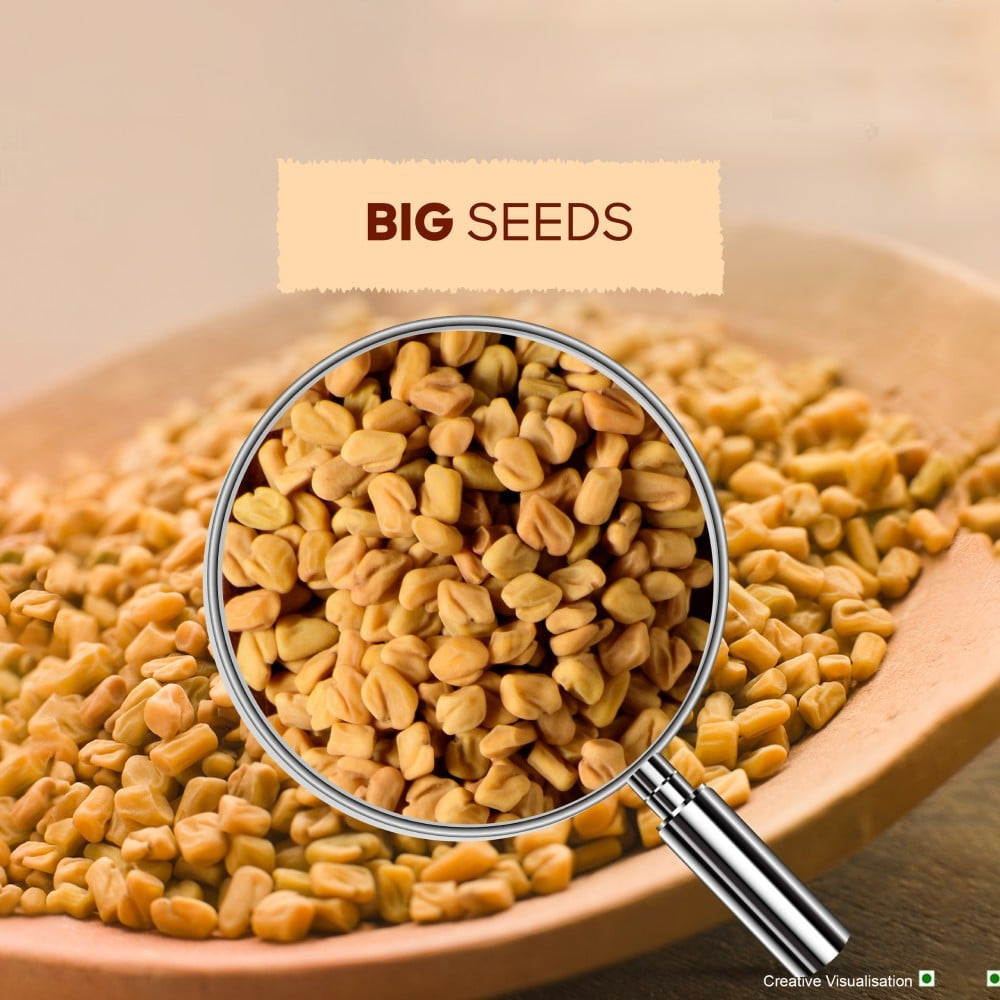 Aashirvaad Pure Whole Methi Seeds : 200 g