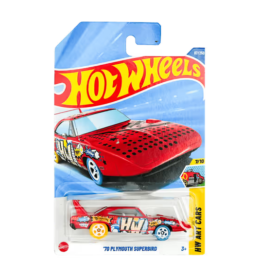 70 Plymouth Superbird (Red) – Hot Wheels 2025 by Mattel