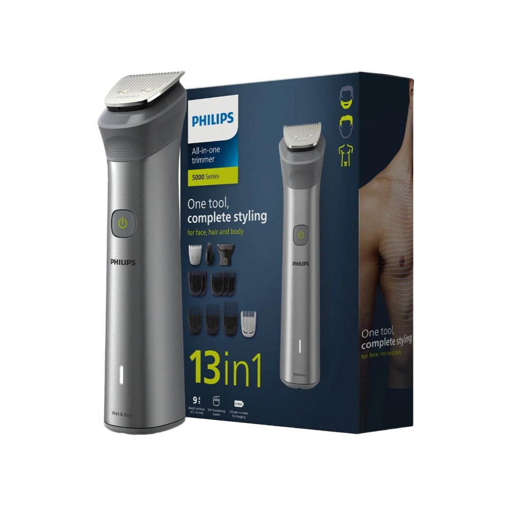 Philips MG5930/65 13-in-1 Multi Grooming Trimmer (Grey) : 1 unit