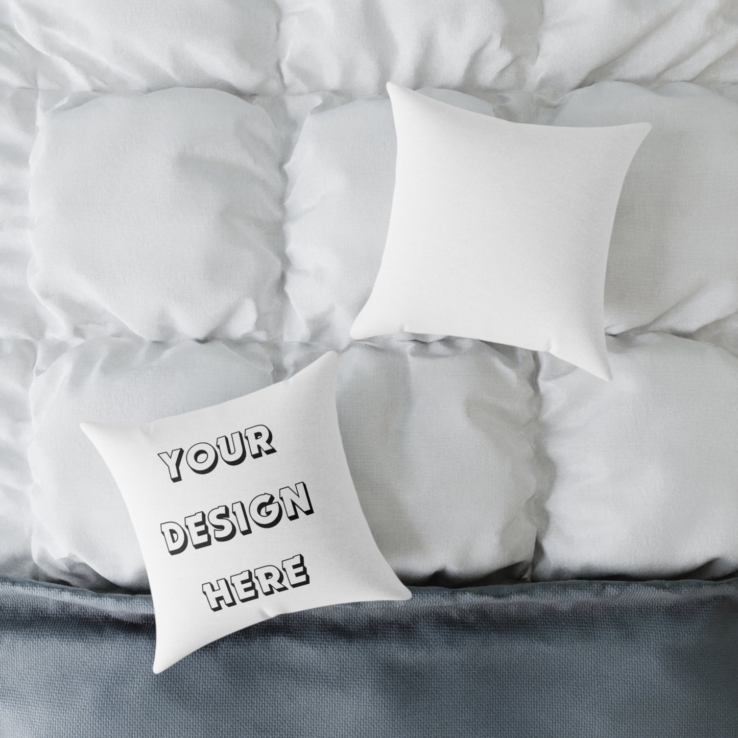 Customized Satin Square Pillow