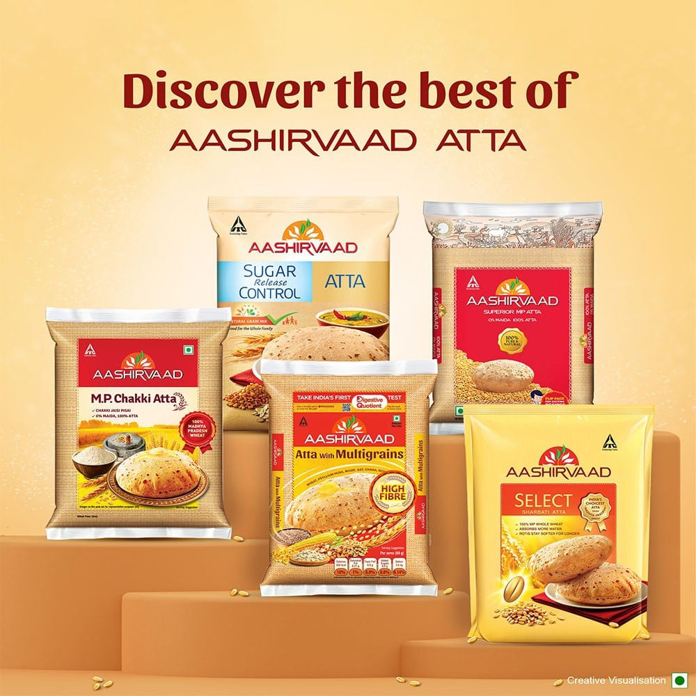 Aashirvaad Multigrain Atta : 10 kg