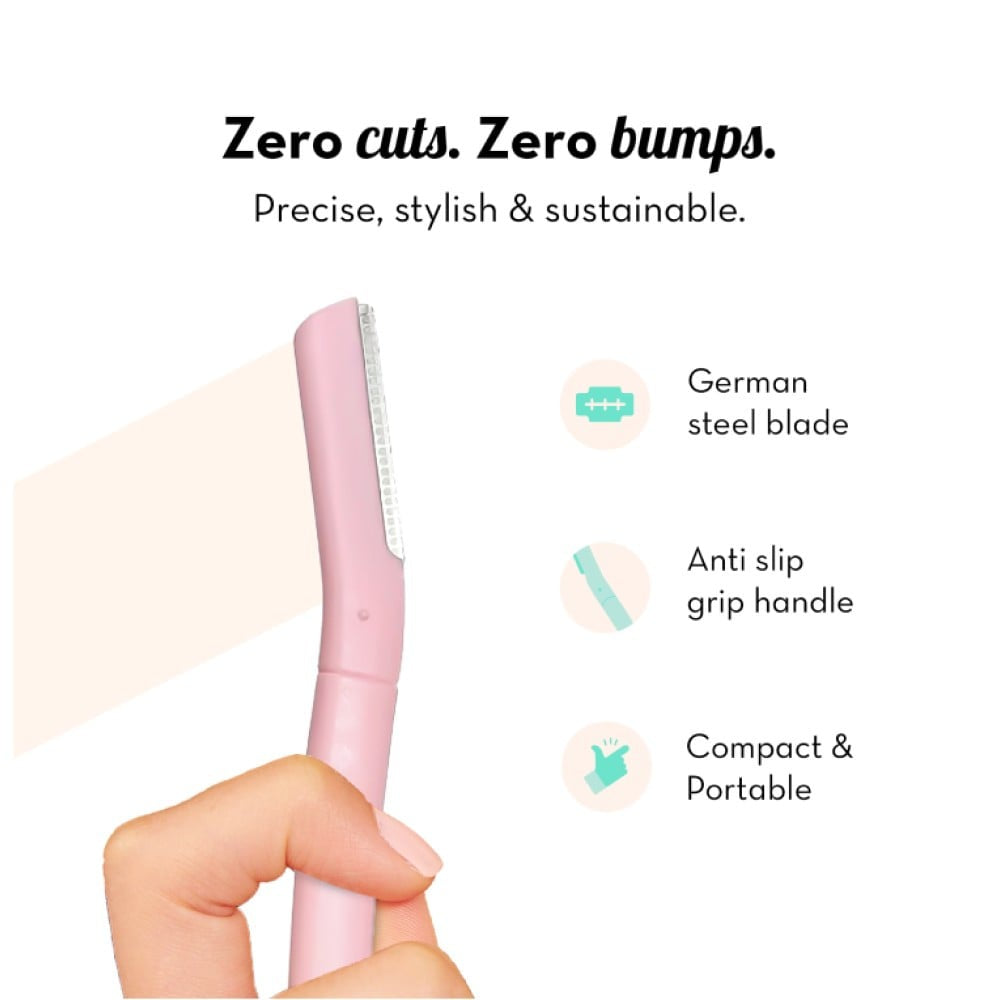 Plush Flawless Face Razor : 1 pack (3 pieces)