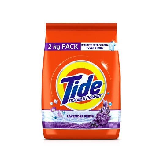 Tide Double Power Detergent Powder (Lavender Fresh) : 2 Kg