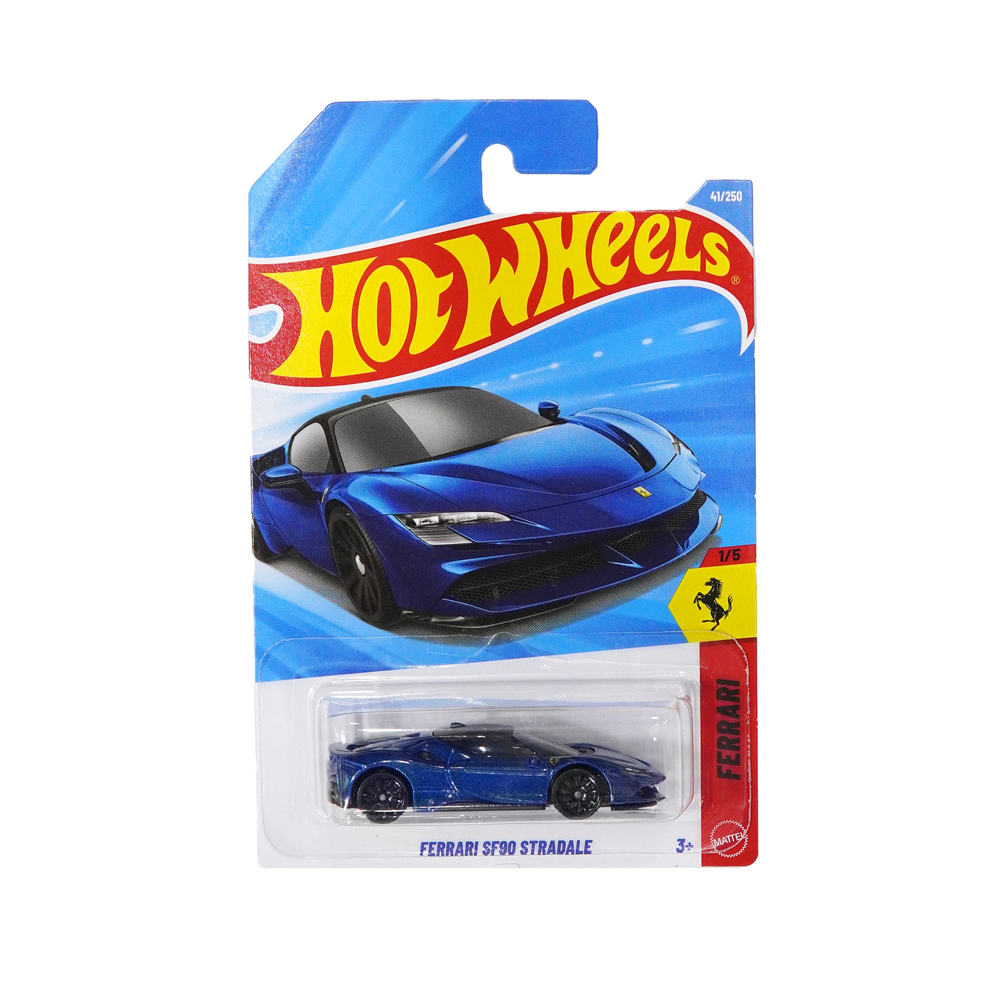 Ferrari SF90 Stradale (Blue) – Hot Wheels by Mattel - Imported (B Case)