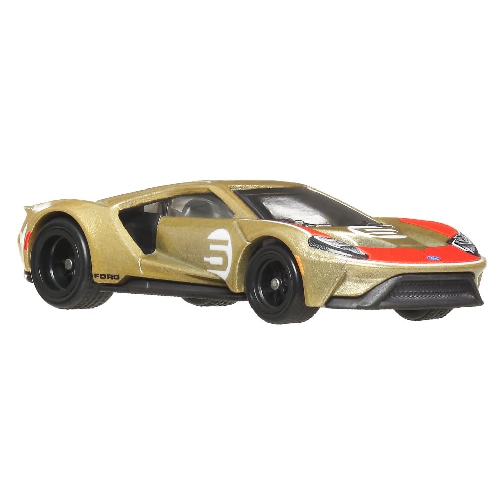 ’17 Ford GT (Golden) – Hot Wheels Boulevard Premium 2025 by Mattel