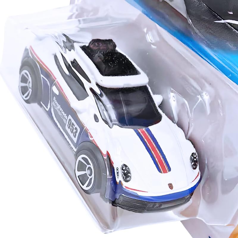 Porsche 911 Rallye Die-Cast Model by Mattel