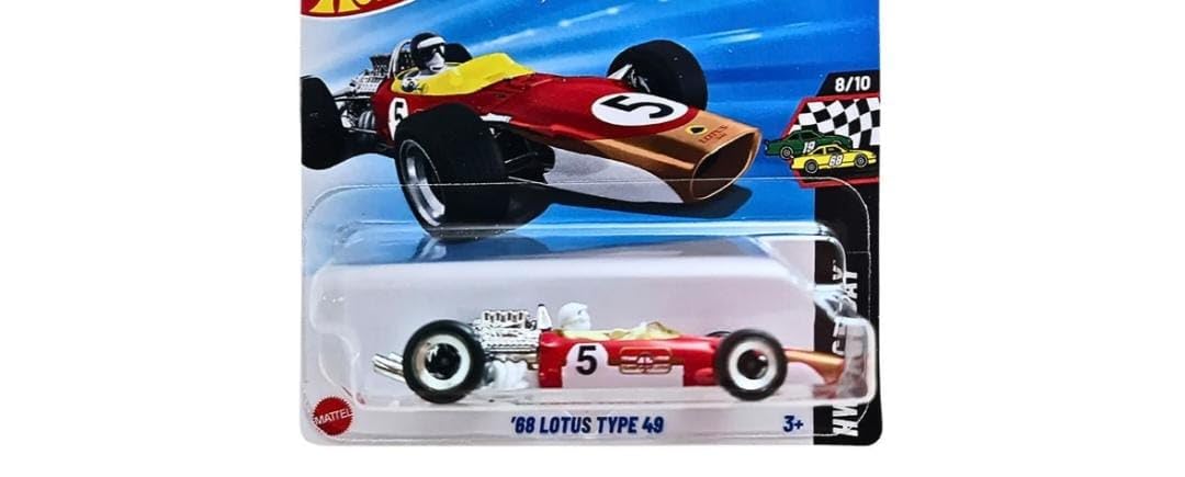 ’68 Lotus Type 49 (Red) – Hot Wheels 2025 by Mattel