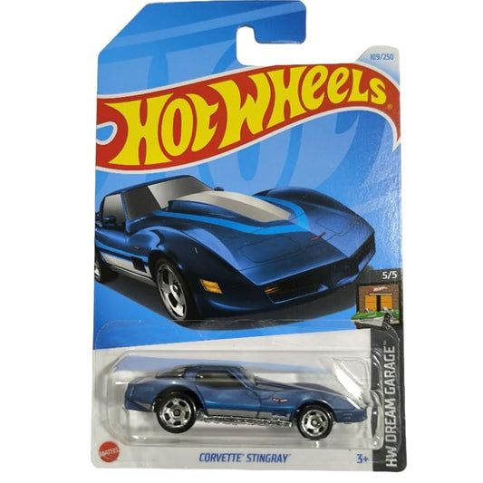 Corvette Stingray (Blue) – Hot Wheels 2024 by Mattel