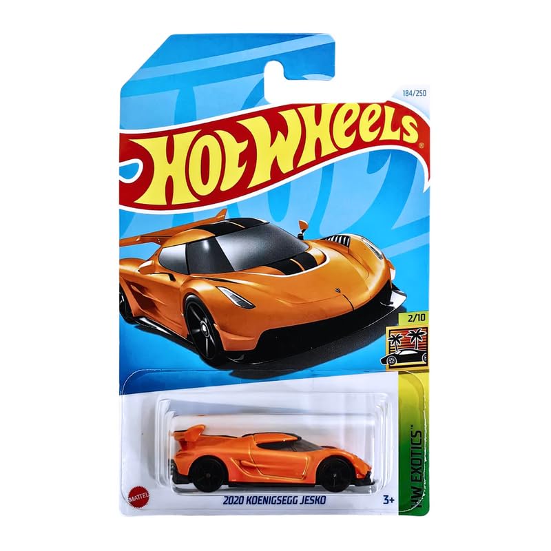 2020 Koenigsegg Jesko Die-Cast Model (Orange) by Mattel