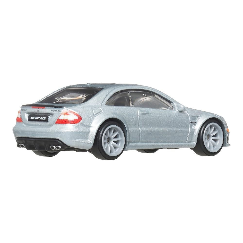 2008 Mercedes-Benz CLK 63 AMG Black Series (Grey) – Hot Wheels Boulevard Premium 2025 by Mattel