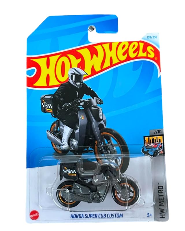 Honda Super Cub Custom – Hot Wheels 2024 by Mattel