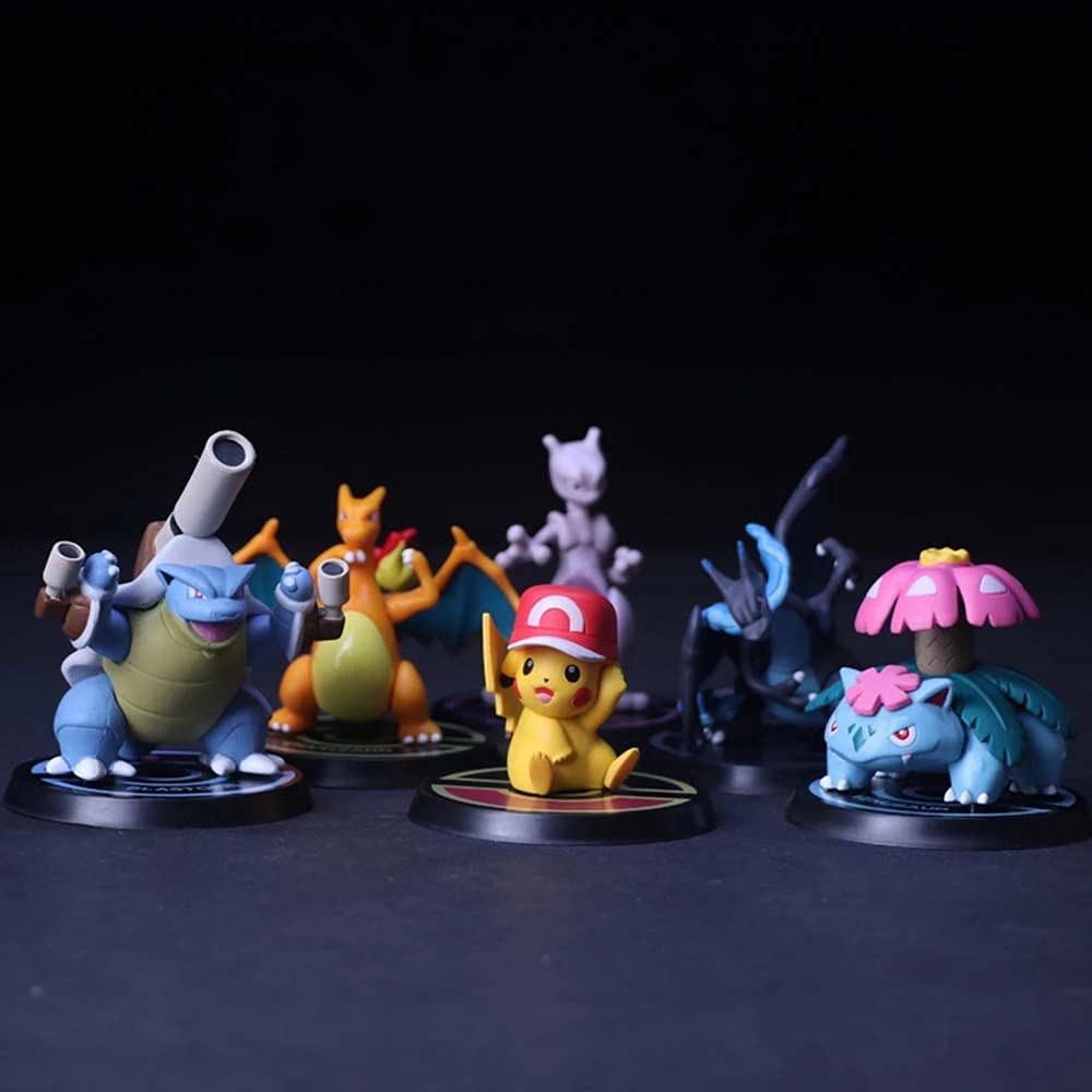 Pokemon Collectible Figures | High-Quality PVC Toys | Generation 1 & Legendary Pokemon