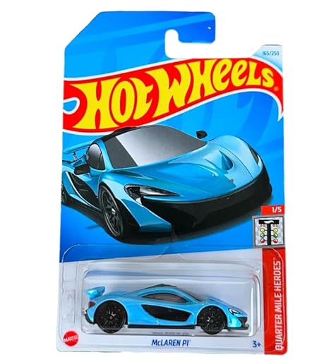 McLaren P1 (Blue) – Hot Wheels 2024 by Mattel