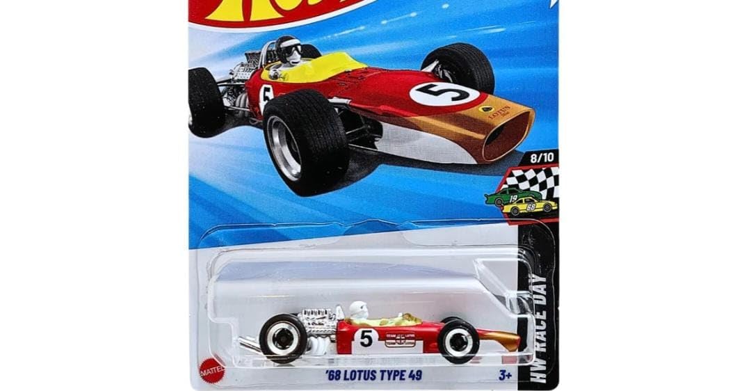 ’68 Lotus Type 49 (Red) – Hot Wheels 2025 by Mattel