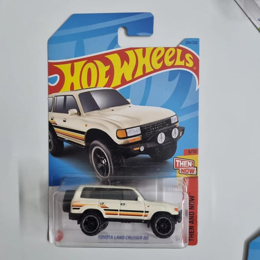 Toyota Land Cruiser 80 (White) - Die-Cast Model by Mattel