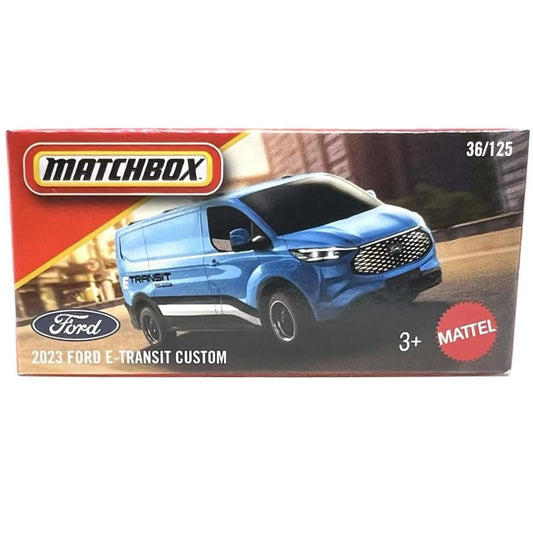 2023 Ford E-Transit Custom (Blue) – Matchbox by Mattel