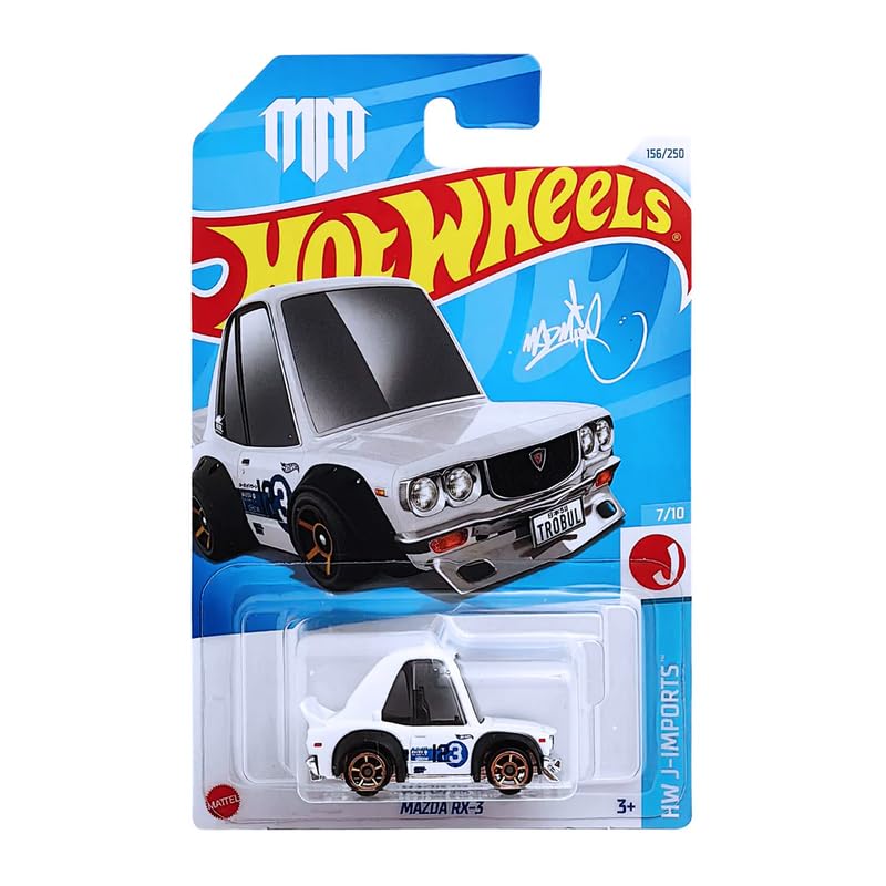 Mazda RX-3 Die-Cast Model by Mattel (White)