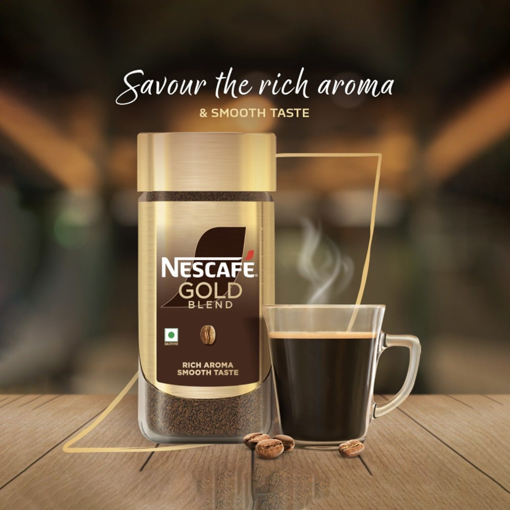 Nescafe Gold Premium Freeze Dried Instant Coffee : 90 g