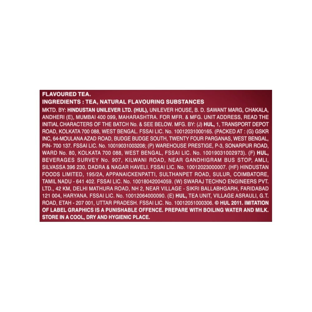 Red Label Natural Care Tea : 250 g