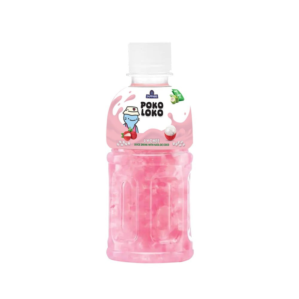 Poko Loko Lychee Nata Juice : 300 ml