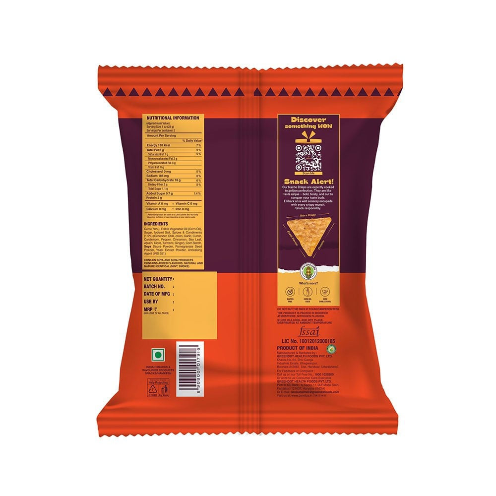 Cornitos Tikka Masala Nachos : 150 g