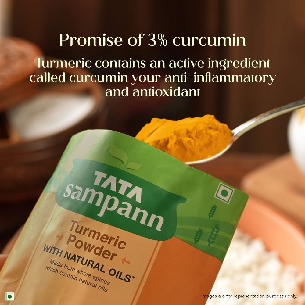 Tata Sampann Turmeric Powder with Natural Oils : 200 g