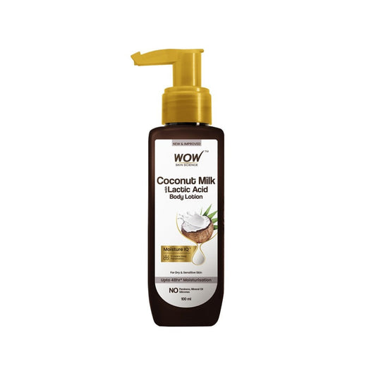 Wow Skin Science Coconut Milk with Lactic Acid Body Lotion (100 ml) : 100 ml