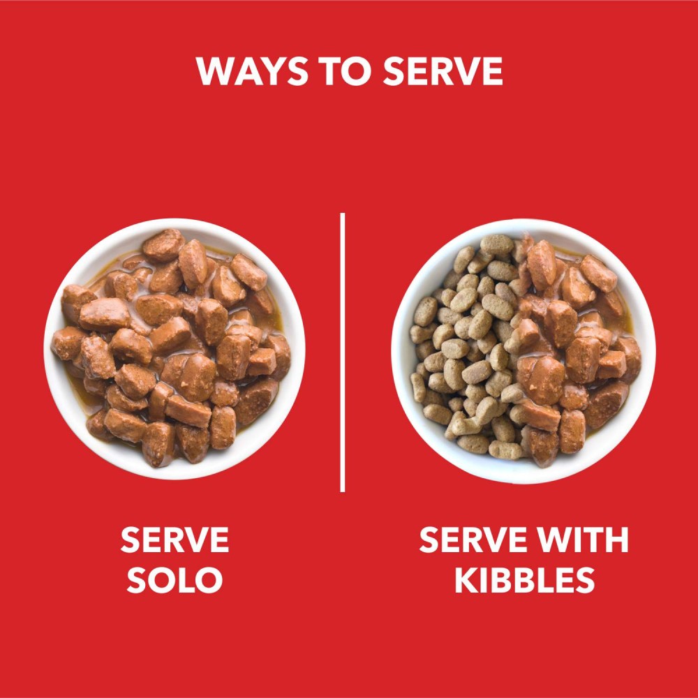 Drools Real Chicken and Chicken Liver Chunks in Gravy Dog Wet Food (Adult) : 150 g