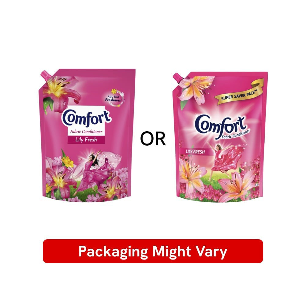 Comfort After Wash Fabric Conditioner (Lily Fresh) : 2 ltr